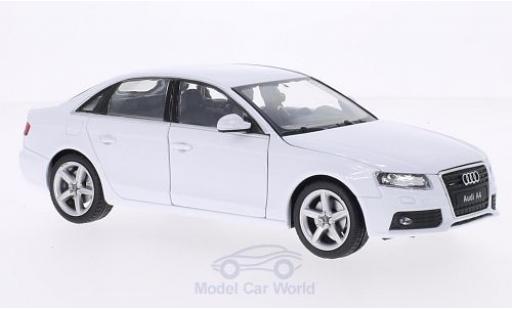 Audi A4 1/24 Welly blanche 2009 miniature