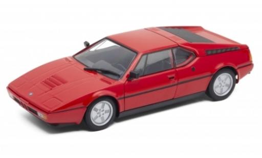 Bmw M1 1/24 Welly rouge 1978 miniature