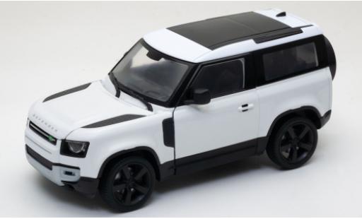 Land Rover Defender 1/24 Welly blanche 2020 miniature