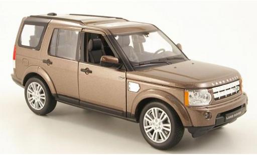 Land Rover Discovery 1/24 Welly 4 metallic-brun miniature