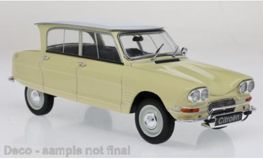 Citroen Ami 6 1/24 WhiteBox AMI 6 jaune/blanche 1961 miniature