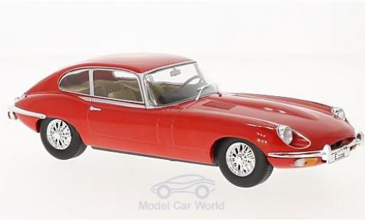Jaguar E-Type 1/24 WhiteBox rouge 1962 miniature