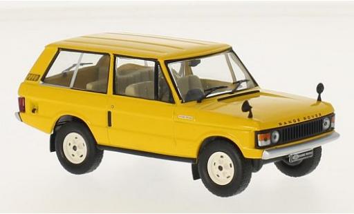 Land Rover Range Rover 1/43 WhiteBox 3.5 jaune RHD 1970 miniature