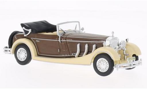 Mercedes SS 1/43 WhiteBox beige/marron 1933 miniature