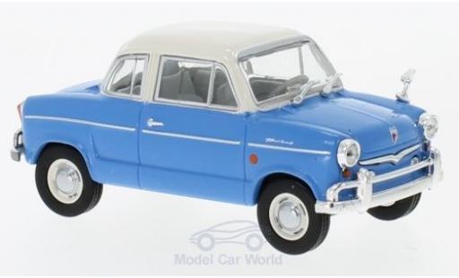 NSU Prinz 1/43 WhiteBox 30E bleue/blanche 1959 miniature
