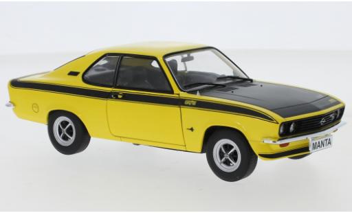 Opel Manta 1/24 WhiteBox A GT/E jaune/matt-noire 1974 miniature