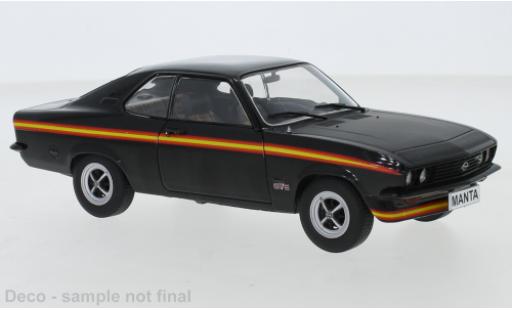 Opel Manta 1/24 WhiteBox A GT/E black 1974 Black Magic diecast model cars