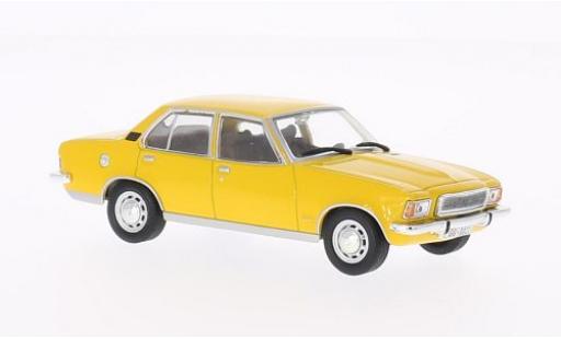 Opel Rekord 1/43 WhiteBox D 2100 Diesel jaune miniature