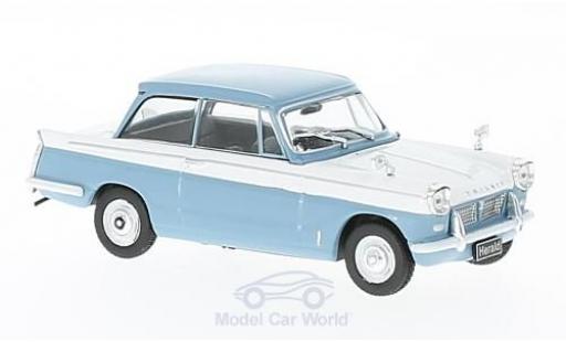 Triumph Herald 1/43 WhiteBox bleue/blanche RHD 1959 miniature