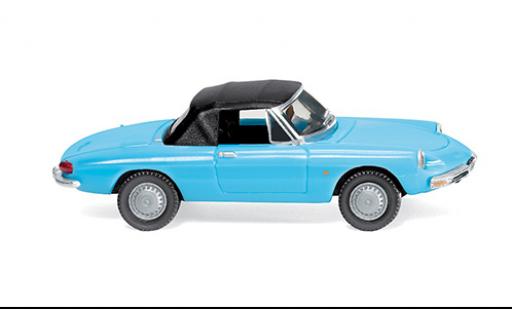 Alfa Romeo Spider 1/87 Wiking bleue/noire 1966 miniature