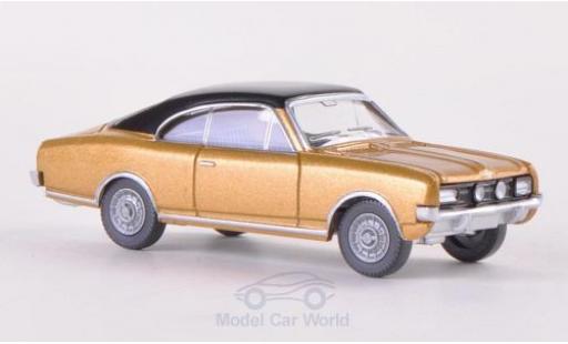 Opel Commodore C 1/87 Wiking A gold/noire miniature