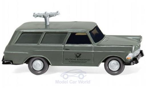 Opel Rekord 1/87 Wiking P2 Caravan Fernmeldedienst 1960 miniature